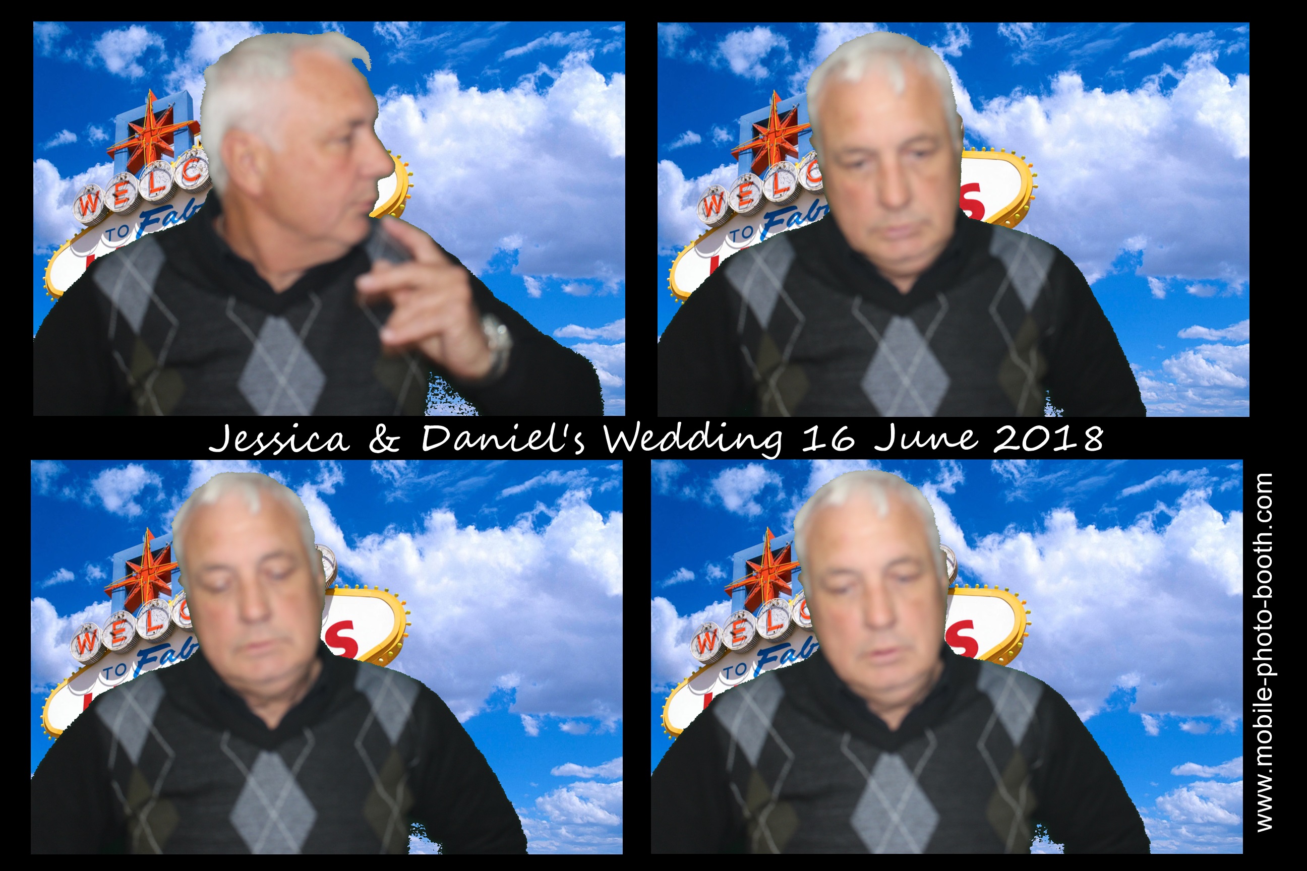 Jessica & Daniel | View more photos from the event at images.mobile-photo-booth.com/u/MobilePhotoBoothUK/Jessica-Daniel